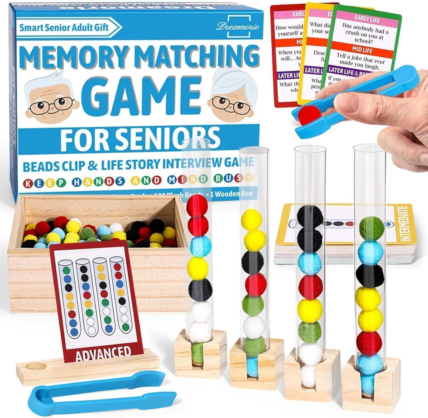 MindMosaic Color Sorting Dementia Activities for Seniors Dementia Patients