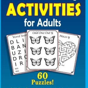 Fun and Relaxing Activities for Adults: Puzzles for People with Dementia [Large-Print]: 1 (Easy Activities)