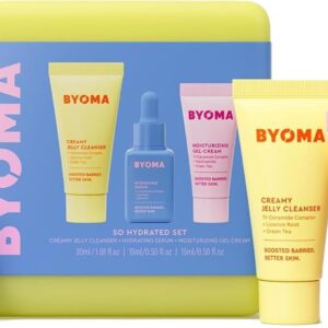 BYOMA So Hydrated Travel Size Gift Set – Skincare Minis (30ml, 15ml, 15ml)