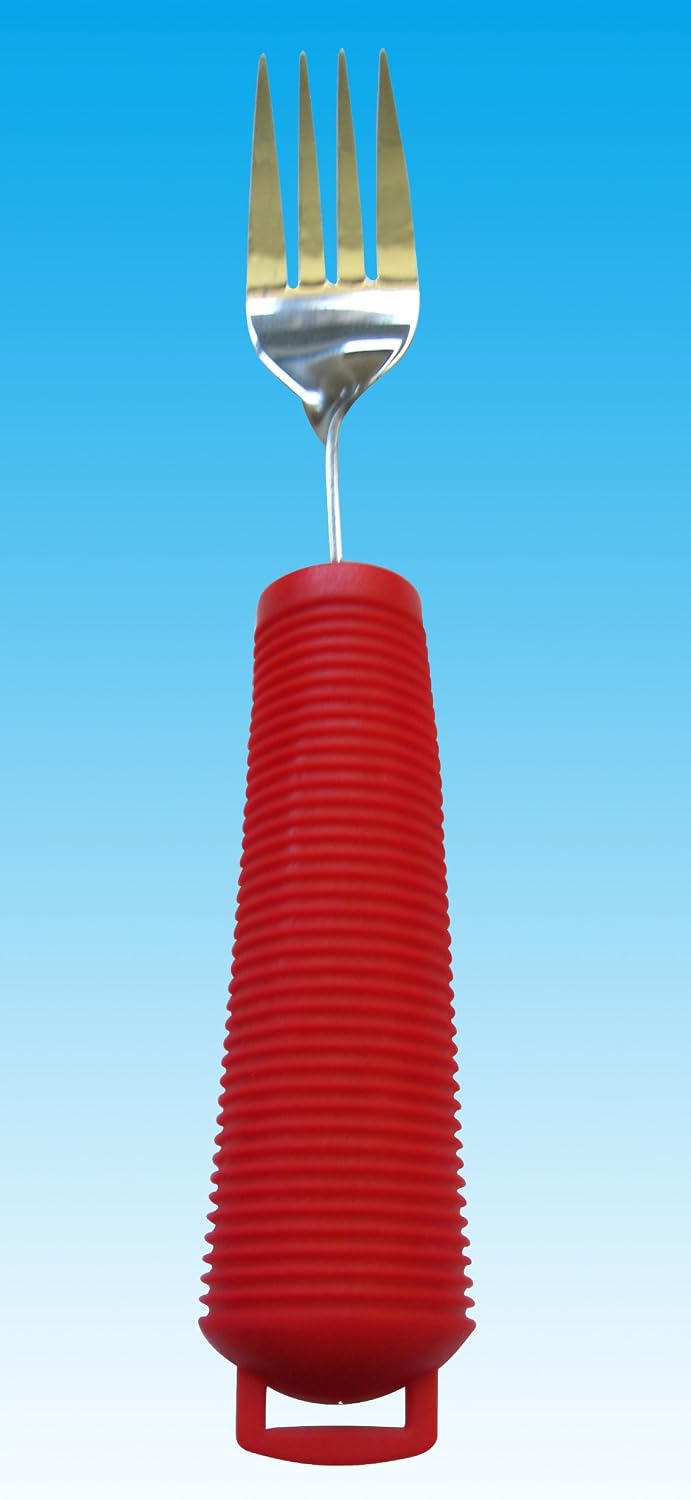 Red Handled Cutlery - Fork - Image 2