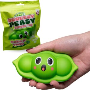 Boxer Gifts Squeezy Peasy Funny Stress Toy for Adults & Kids – Squishy Desk Toys, Anxiety Relief Squeeze Ball, Novelty Secret Santa Gifts