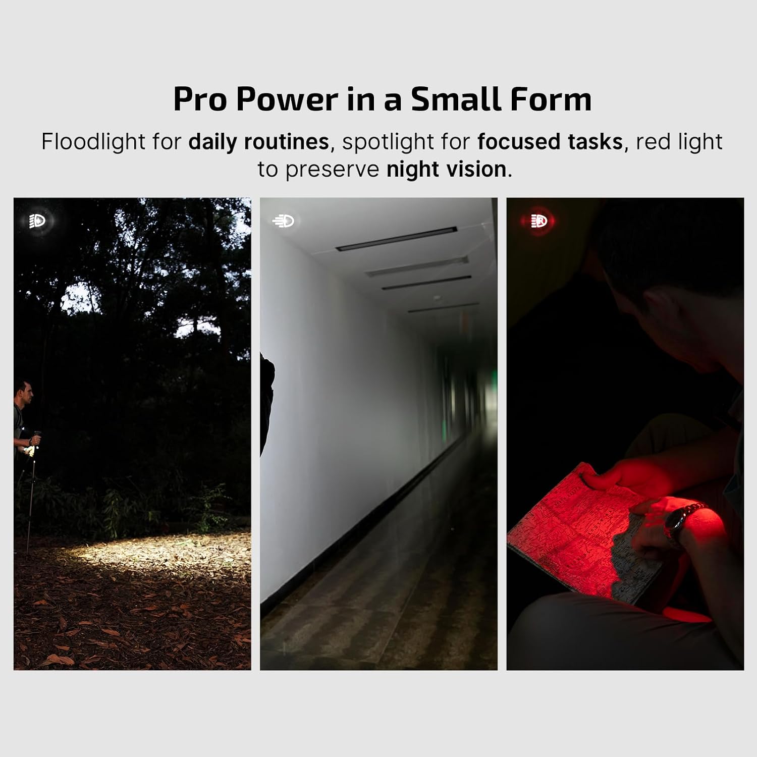 OLIGHT Oclip Pro EDC Torch Rechargeable Clip on Flashlight Orange - Image 3