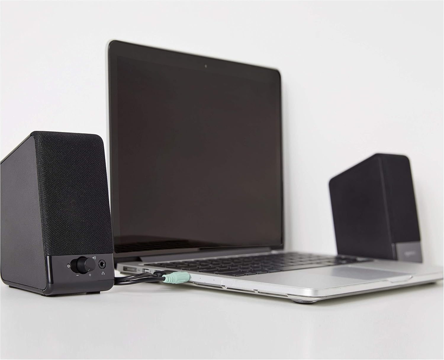 Amazon Basics Computer Speakers For Desktop or Laptop PC, USB-Powered, Black - Image 8