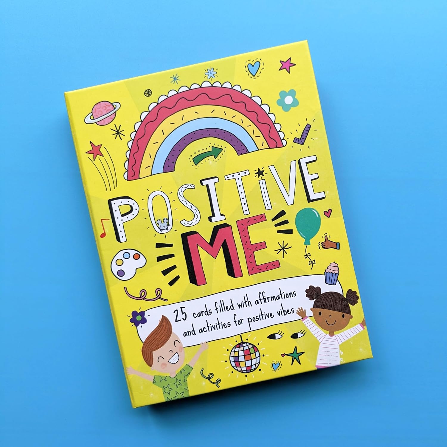 North Parade Publishing Children's Mindfulness Positive Me Flash Cards (25 Cards, Ages 7-10, Vibrant Style, Self-Improvement, Emotional Intelligence), A6 - Image 2