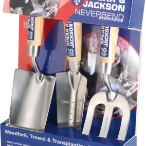 Spear & Jackson 3056GS Neverbend Stainless 3 Piece Gift Set
