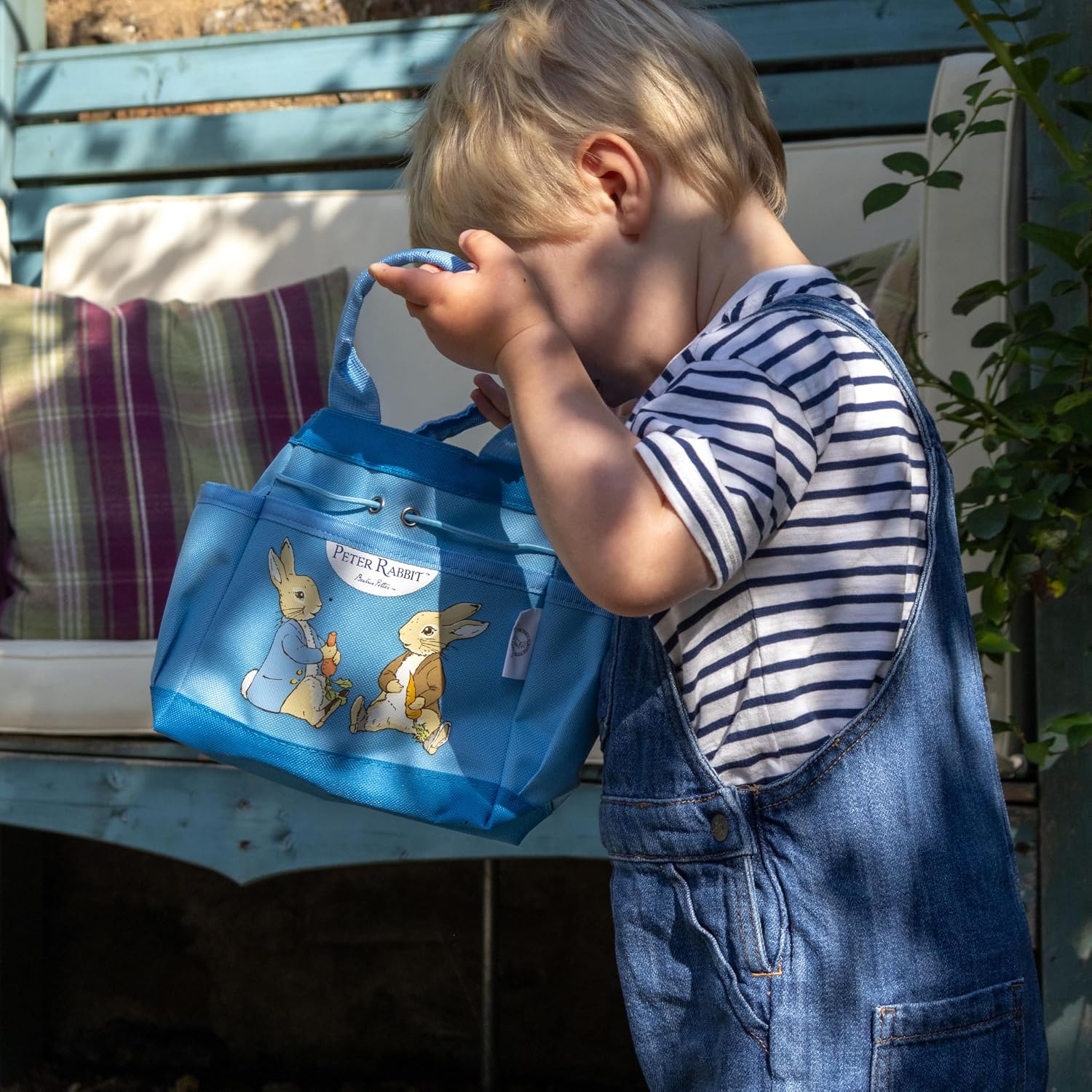 Peter Rabbit Children’s Gardening Set | 5 Piece Kids Garden Tool Kit | Watering Can, Rake, Spade, Gloves & Carry Bag | Official Licensed Gift - Image 10