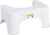 MASS DYNAMIC Squatting Toilet Stool Non-Slip Bathroom Squat Aid Stool Proper Toilet Posture Footstool 8″ Standard