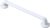 Homecraft Moulded Grab Rail Fluted Bathroom Support 45.7 cm White