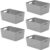 Niftii Storage Boxes | Kitchen Storage & Organisation Baskets 5-Pack 3.9L