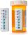 2 Pack Medication Tracker and Reminder, Take-n-Slide Reusable Pill Tracker, Attach to Your Bottle 7 Day Medicine Vitamin Pet Pill Organizer Alternative Medication Aid White