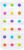 Munchkin Dandy Dots Non Slip Baby Bath Mat | Colourful Shower Mat | White