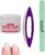 Manicure Polishing Kit, Buffing Cream + Leather Buffer + Polisher, Nail Care Tools Set for Professional Manicure Pedicure Salon
