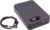 Amazon Basics Portable Security Lock Box Safe with Combination Lock for Documents and Jewelry, Large, Black