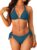 Women Halter Bikini Set – Two Piece Triangle Swimsuit Tie Bathing Suit 2025 Cute Swimwear