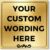 Personalized Outdoor Metal Sign, Custom Engraved Door Plaque, Custom Office & Home Name Plate, Unique Personalized Gift, Customizable Metal Plaque for Office, Door, Home or Business