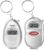 2 Pack Talking Clock for Blind Elderly, Small Travel Alarm Clock Keychain for Visually Impaired, English Language Battery Operated Talking Clock for Seniors