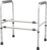 Aidapt Free Standing Support Toilet Safety Frame with Adjustment for Height and Width with Non Slip Feet Flat Pack