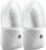 Uni-Com Plug-in Night Light with Dusk to Dawn Sensor, Energy Saving Long Life LEDs, Soft Light for Children’s Rooms, Bedrooms, Stairways & Hallways, 2 Pack