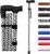Life Healthcare Folding Walking Stick, Adjustable Cane, Black Leopard