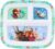 Disney Frozen 3-Section Children’s Divided Plate – BPA-Free, Durable & Colourful Dining for Children, Perfect for Balanced Meals – 36 Months Up