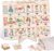 ABCxGOOD Wooden Visual Schedule for Kids Chore Chart, Morning Bedtime Daily Routine Chart for Toddlers, Autism Learning Materials for Homeschool Classroom,76 Wooden Cards.