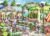 Ravensburger Garden Centre in Bloom 500 Piece Large Format Jigsaw Puzzle for Adults & Kids – Countryside Garden Scene by Debbie Cook
